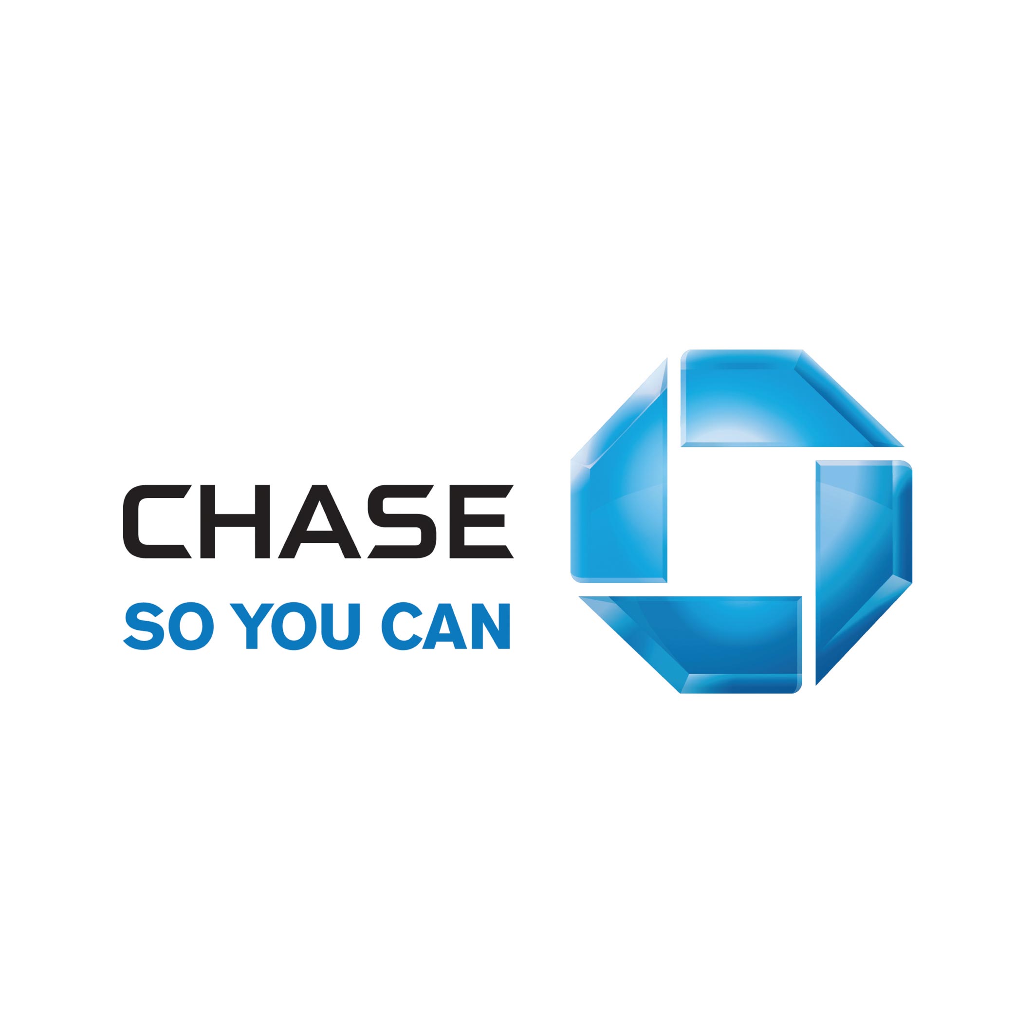 Personalized Chase Logo Iron On Heat Transfer Stickers For T Shirt/Jerseys